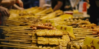 中国的街头食品。