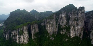 中国湖北恩施大峡谷风景区。