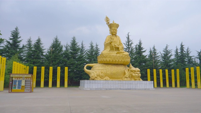 位于阜丰县法门镇的法门寺金像。