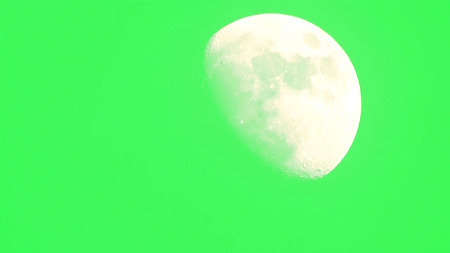 夜空中的月亮，色度之钥