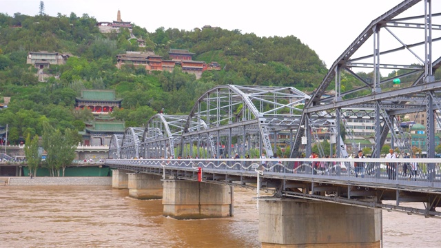 中国甘肃兰州黄河中山桥