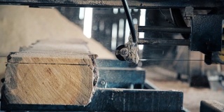 春天，锯木厂会生产木板