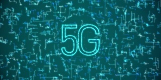 4k分辨率的5G网络无线系统连接在一起