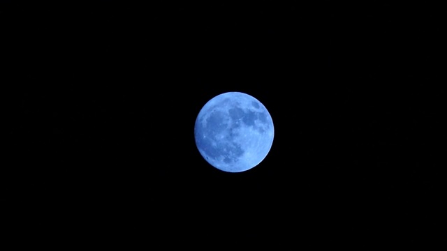 夜蓝的月亮，夜蓝的满月，夜蓝的满月，