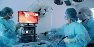 腹腔镜手术一个人腹腔内的腹腔镜手术