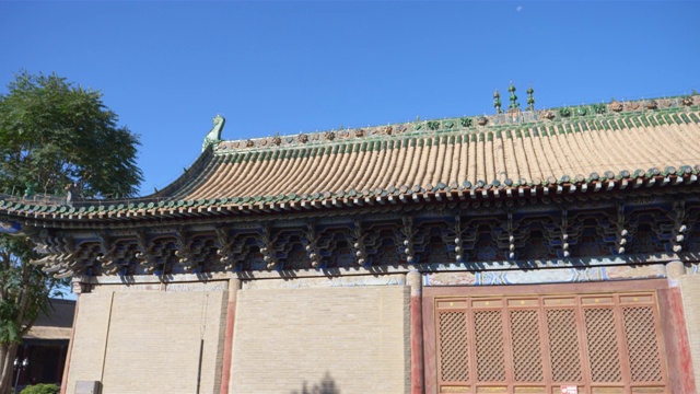 中国甘肃张掖西夏佛寺古建筑