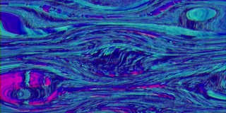 波浪软件生成的抽象素材，彩虹数据崩溃视觉特效