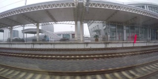 高速铁路在中国城市运行