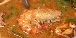 冬阴功汤，泰国菜