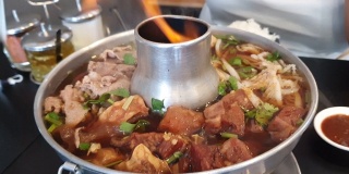 火锅肉汤