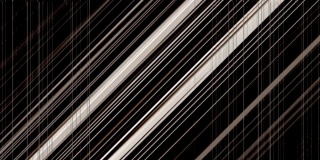 浅色的线条和彩色的乱码效果与黑色的背景