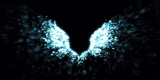 天使翅膀动画- 3D生成动画