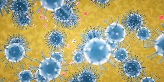 冠状病毒或新型冠状病毒2019-nCoV移动细胞和流行