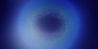 抽象蓝色模糊圆运动，散焦背景