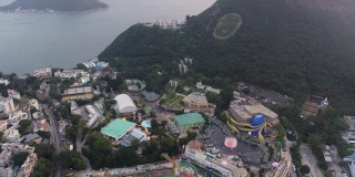 香港航拍v155海洋公园上空鸟瞰图