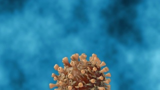 冠状病毒或新型冠状病毒2019-nCoV细胞和流行视频素材模板下载