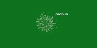冠状病毒或Covid - 19细胞视频