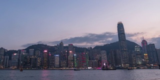 延时拍摄:从香港太平山顶的日出到日落