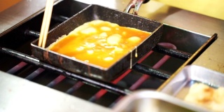 烤鸡烧，日式煎蛋