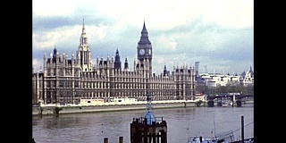 伦敦威斯敏斯特的议会大厦