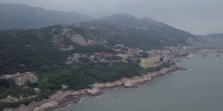 中国福建霞浦海滩。这是中国南部福建省霞浦县的一片海滩。