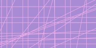 细移动粉色线在紫色的背景，动画背景。运动设计的背景。