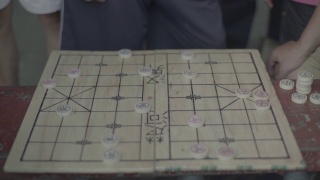 人们玩中华民族的游戏。北京。中国视频素材模板下载