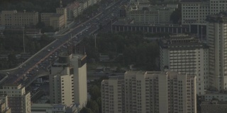 从高处俯瞰城市。景观。北京。中国亚洲