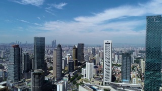 江苏省南京市，城市建设景观视频素材模板下载