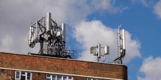 用于5G移动电话和通信技术的屋顶基站