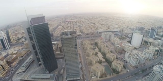 沙特阿拉伯利雅得无人机视图