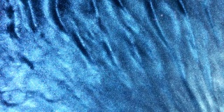 蓝色波覆盖空洞变形流动漩涡沸腾抽象迷幻宇宙有机图案背景