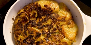 墨西哥玉米饼西班牙马铃薯鸡蛋煎锅快速前进