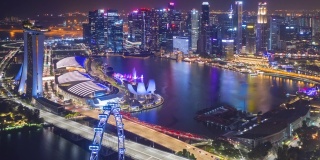 2020年2月2日，新加坡，新加坡市中心的现代建筑。