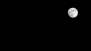 夜空中的满月，满月的月相，月相4k视频，视频素材模板下载