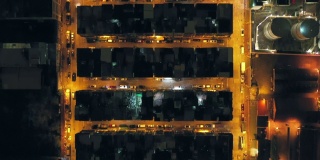 从上面鸟瞰。香港九龙的一间旧公寓