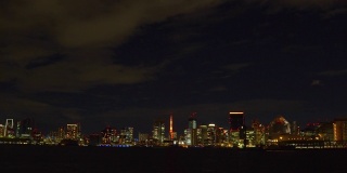 东京湾的夜景