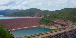 中国香港全球地质公园的万宜水库