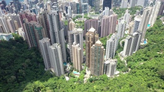位于香港山顶的豪宅视频素材模板下载