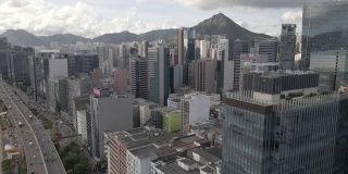香港启德观塘4K空中观塘长廊