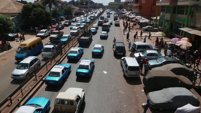 几内亚比绍的大街