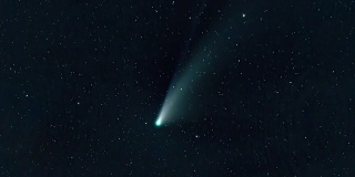 时间流逝彗星NEOWISE C2020 F3