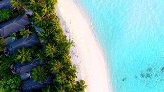 热带天堂，马尔代夫豪华度假视频素材模板下载