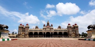 迈索尔/卡纳塔克邦/印度的Ambavilas皇家宫殿。