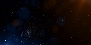 粒子蓝橙事件游戏预告片标题电影音乐会舞台背景循环