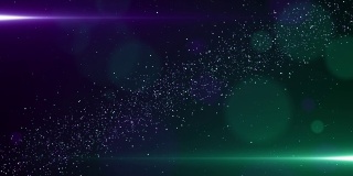 粒子紫绿色事件游戏预告片标题电影音乐会舞台背景循环