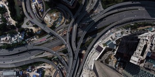 Kuala Lumpur aerial highway junction