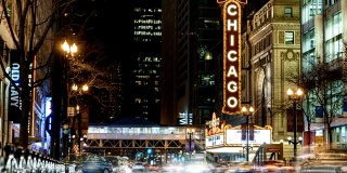 芝加哥剧院的时光流逝