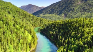 中国新疆美丽的风景视频素材模板下载