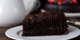 巧克力扎克蛋糕片